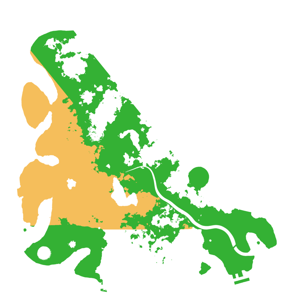 Biome Rust Map: Procedural Map, Size: 4000, Seed: 463484398