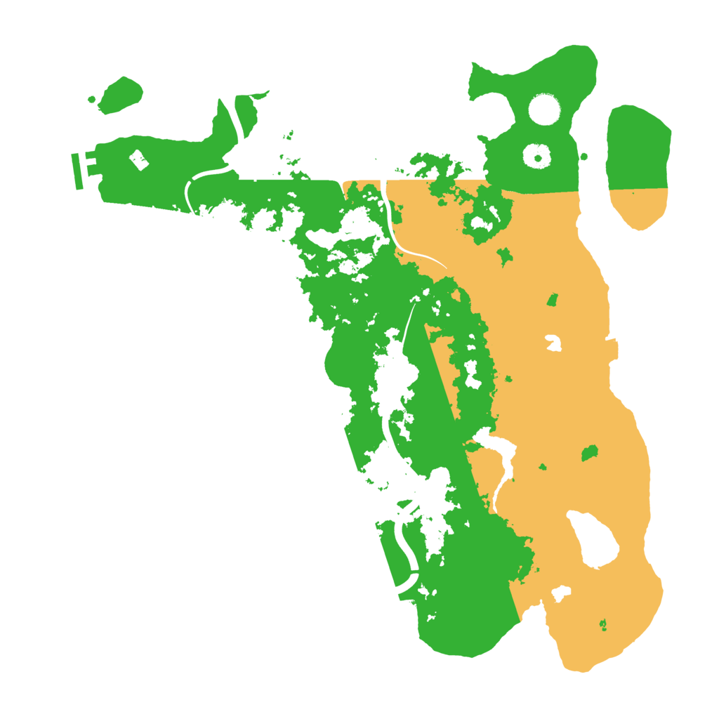 Biome Rust Map: Procedural Map, Size: 4000, Seed: 26519