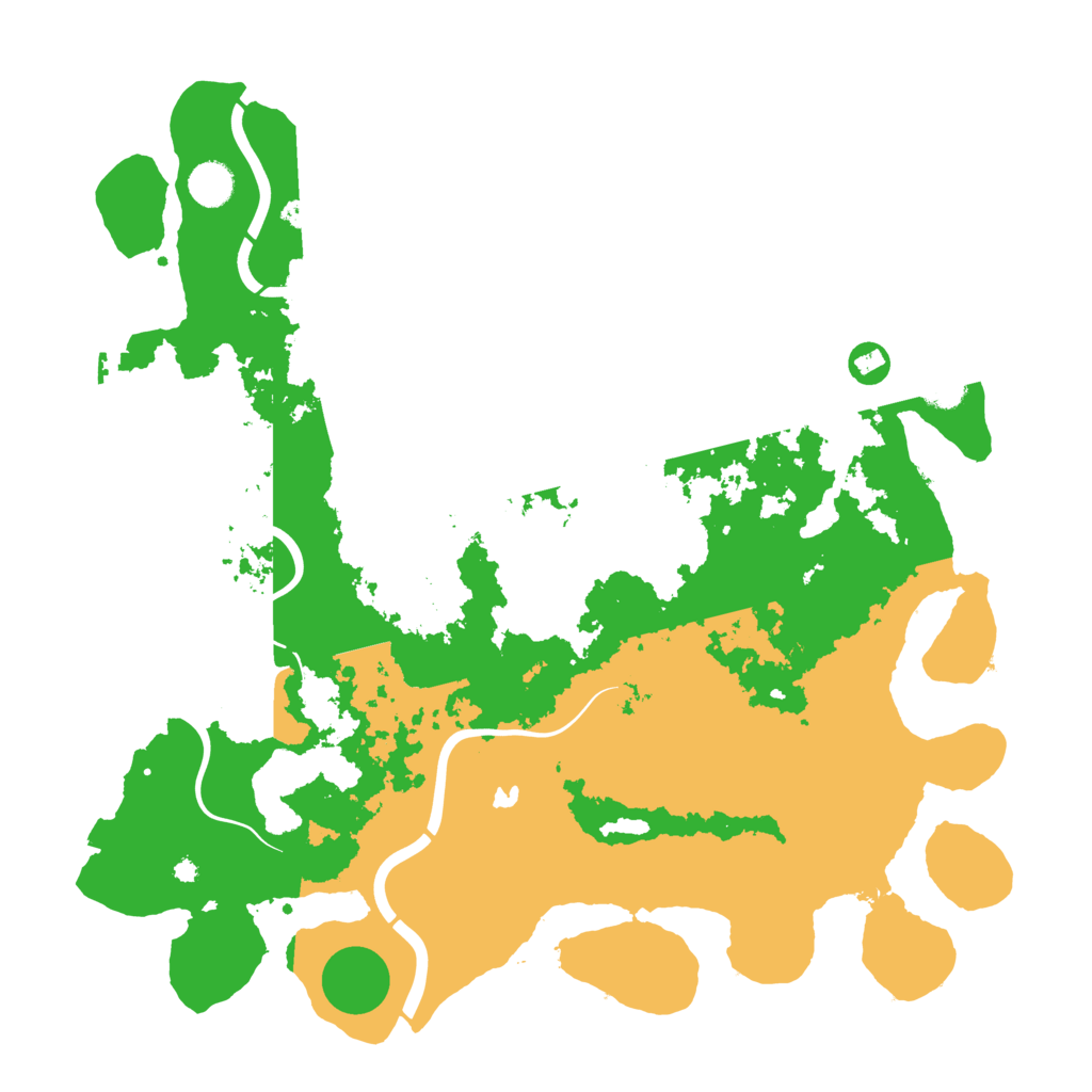 Biome Rust Map: Procedural Map, Size: 4250, Seed: 1887998108