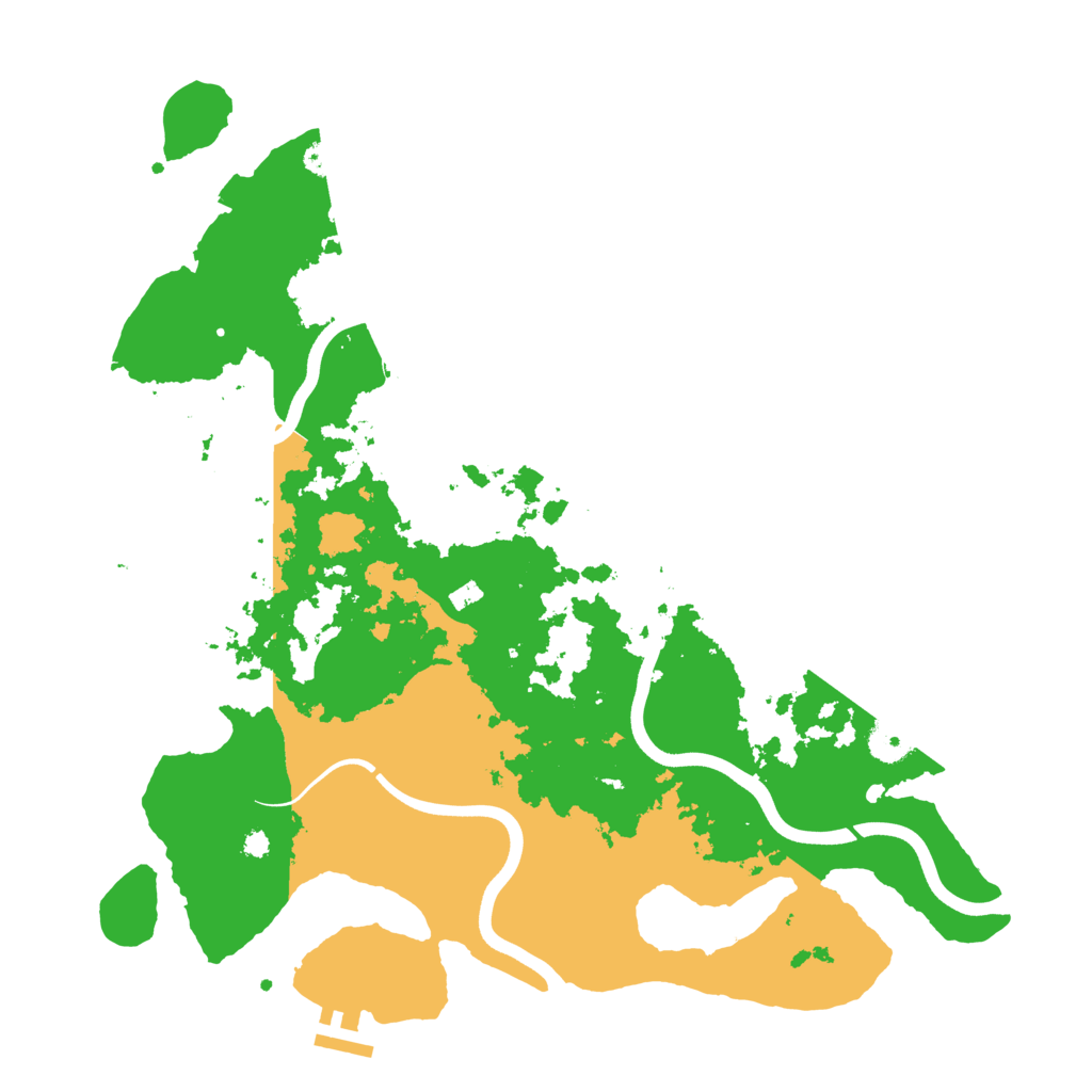 Biome Rust Map: Procedural Map, Size: 3750, Seed: 840707779