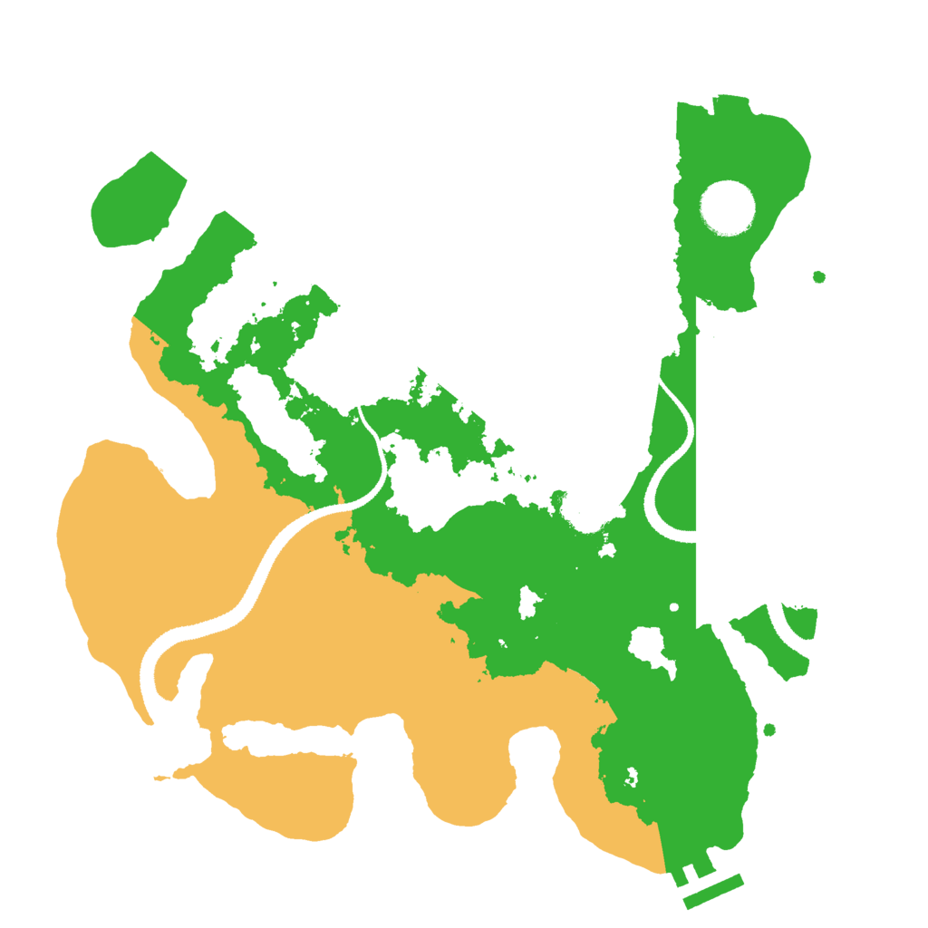 Biome Rust Map: Procedural Map, Size: 3000, Seed: 934526112