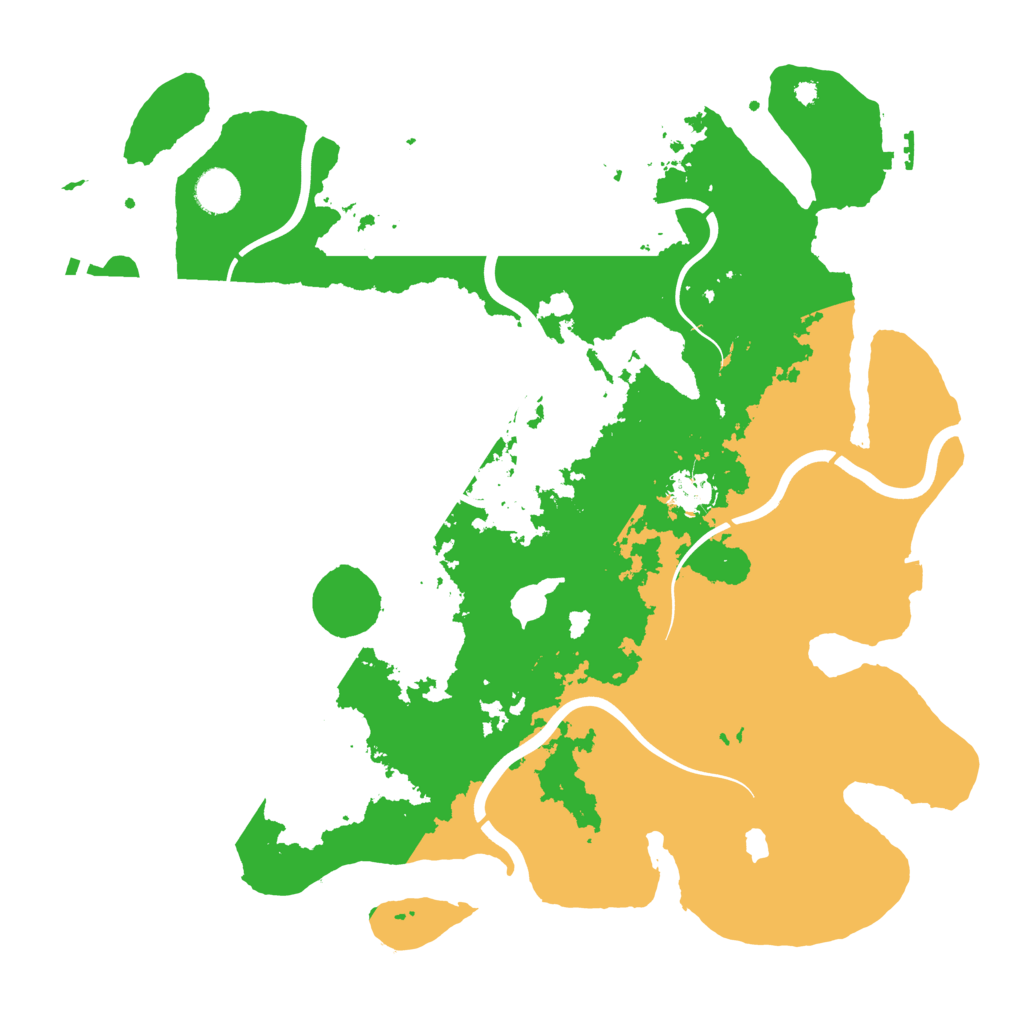Biome Rust Map: Procedural Map, Size: 4000, Seed: 589737616