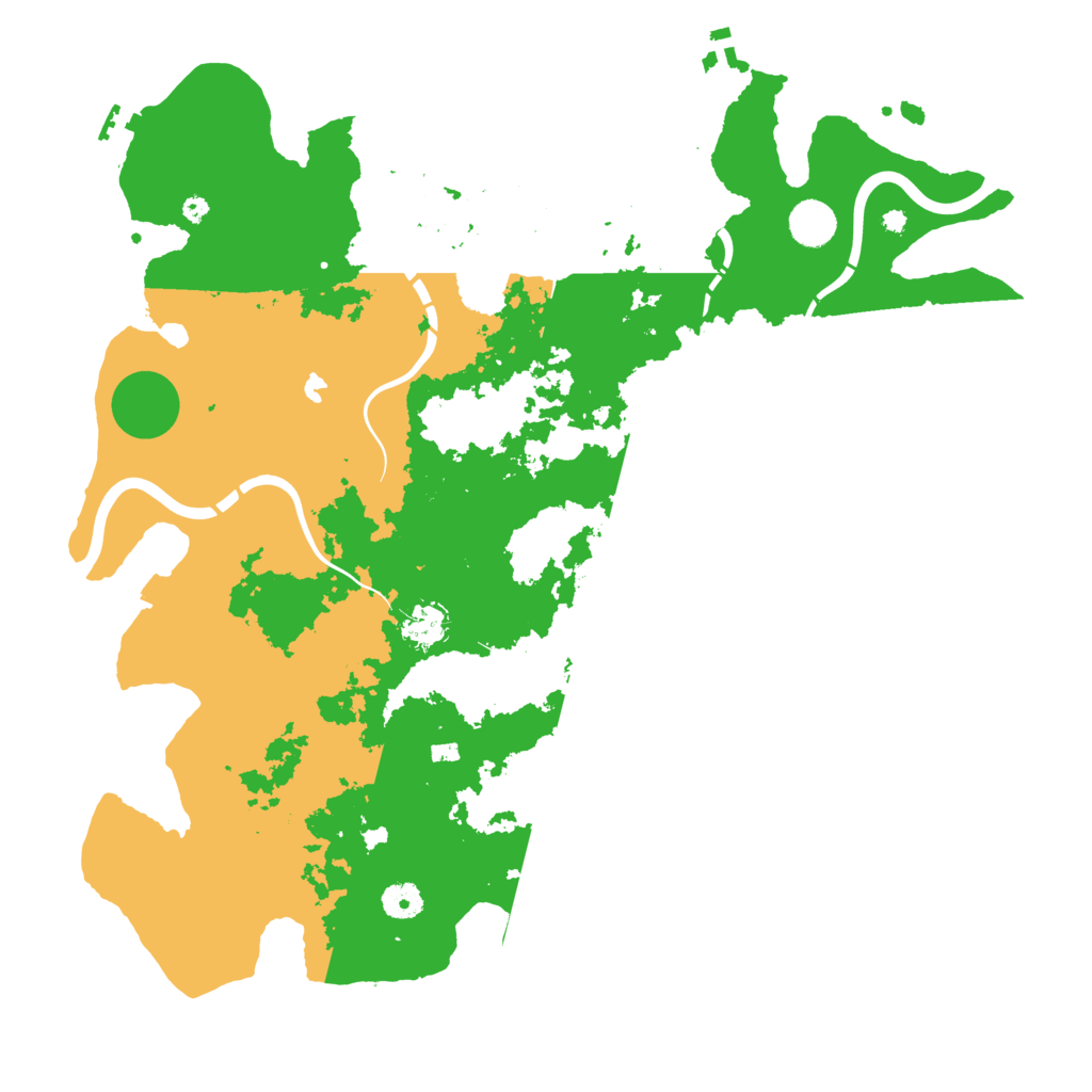 Biome Rust Map: Procedural Map, Size: 4250, Seed: 2091302055