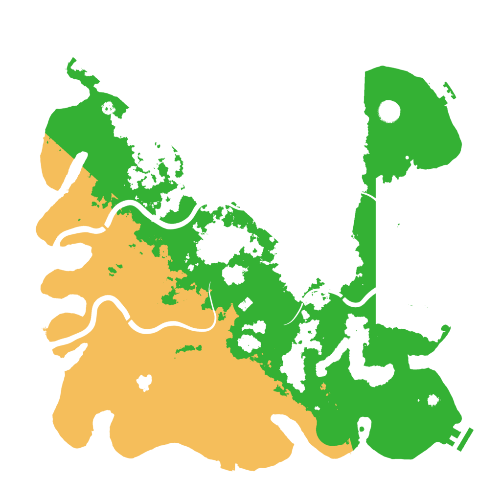 Biome Rust Map: Procedural Map, Size: 4000, Seed: 771332773