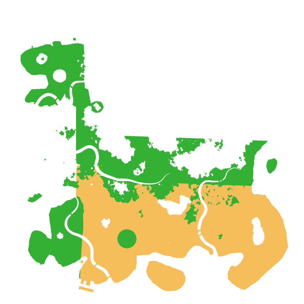 Biome Rust Map: Procedural Map, Size: 4250, Seed: 516161006