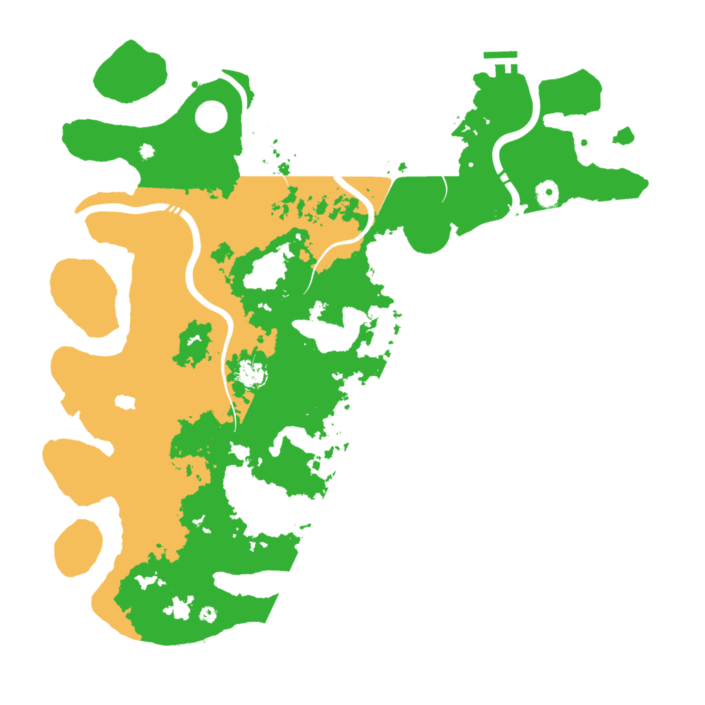 Biome Rust Map: Procedural Map, Size: 4250, Seed: 397604935