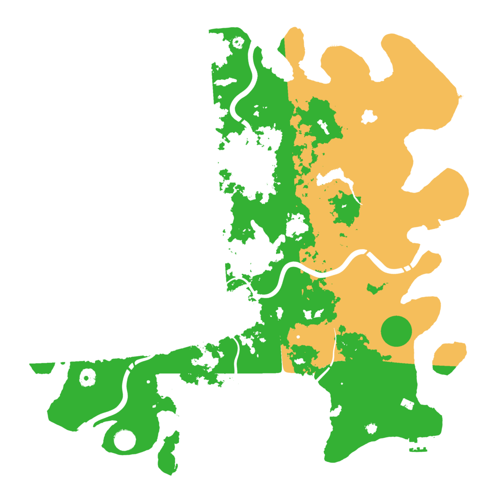 Biome Rust Map: Procedural Map, Size: 4250, Seed: 1150375517