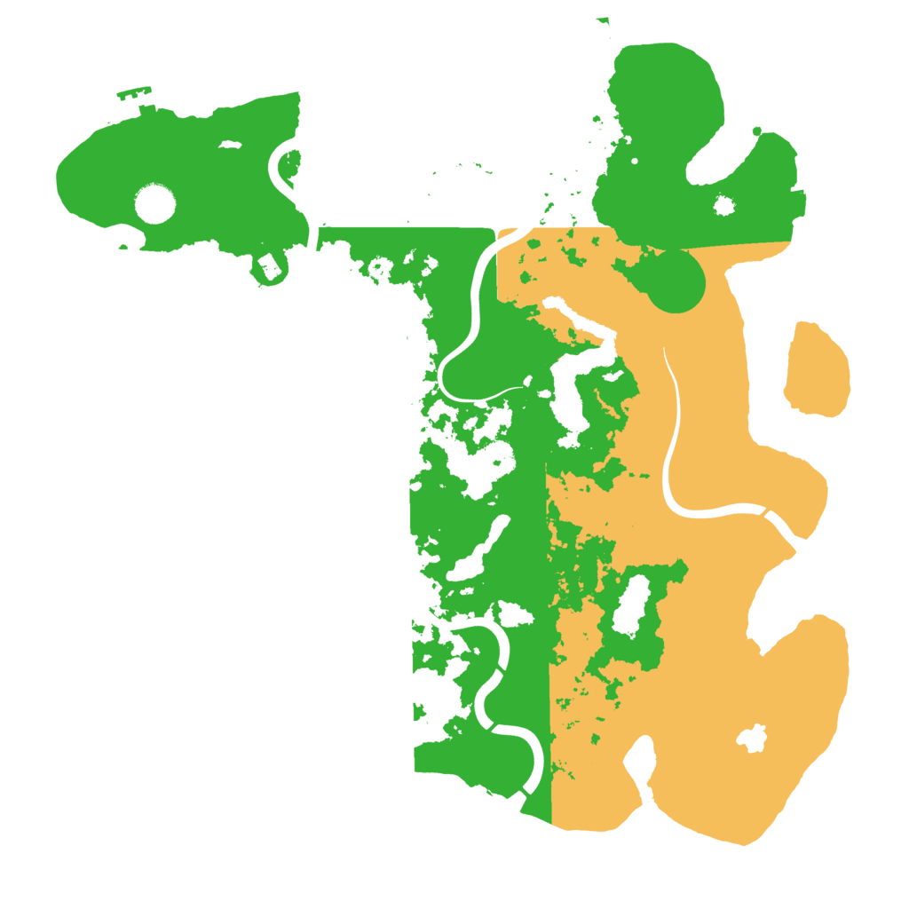 Biome Rust Map: Procedural Map, Size: 4000, Seed: 726532331