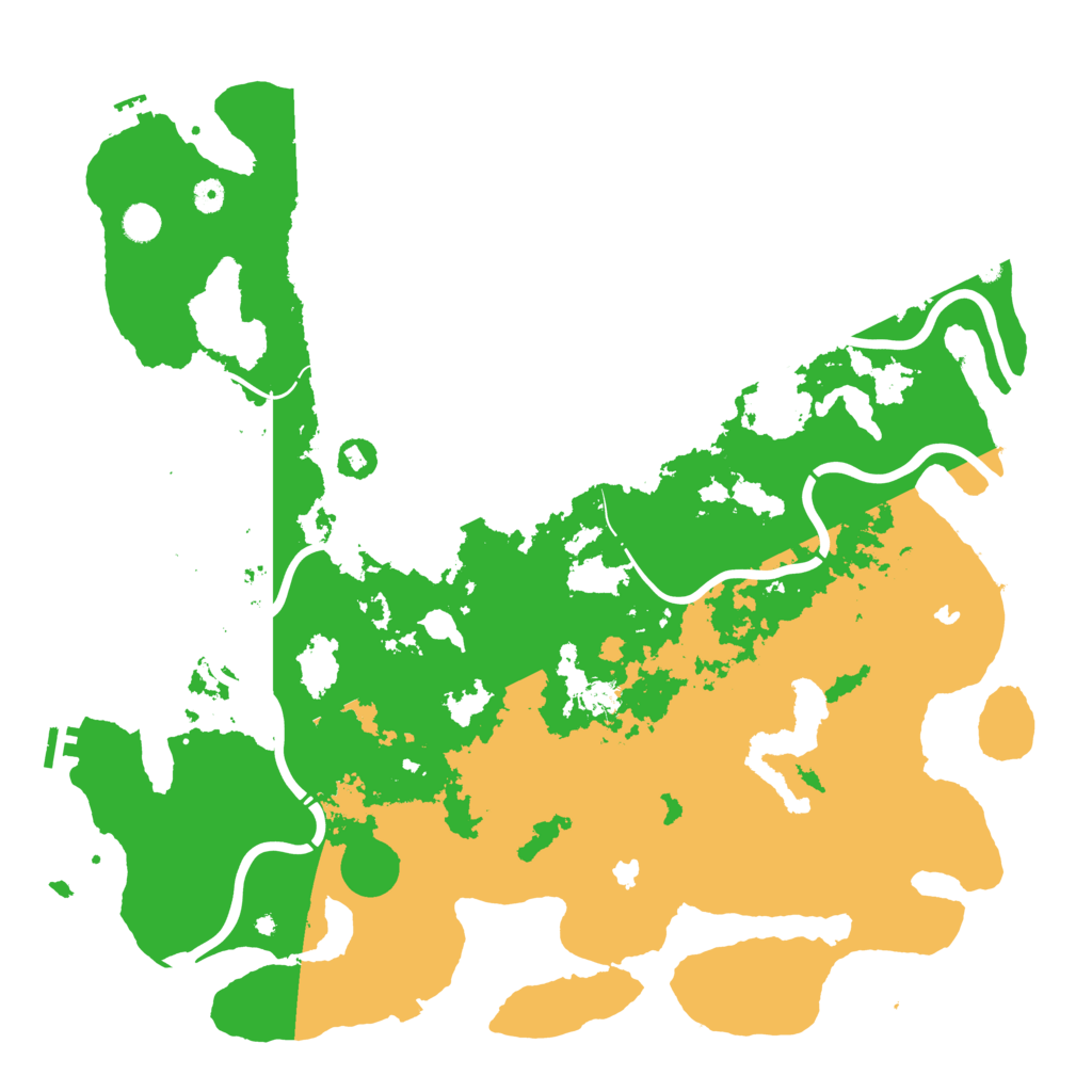 Biome Rust Map: Procedural Map, Size: 5000, Seed: 95875236