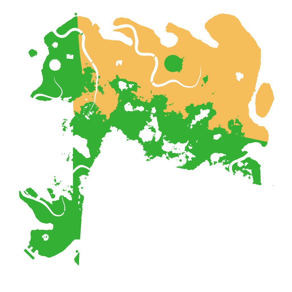 Biome Rust Map: Procedural Map, Size: 4500, Seed: 398984912