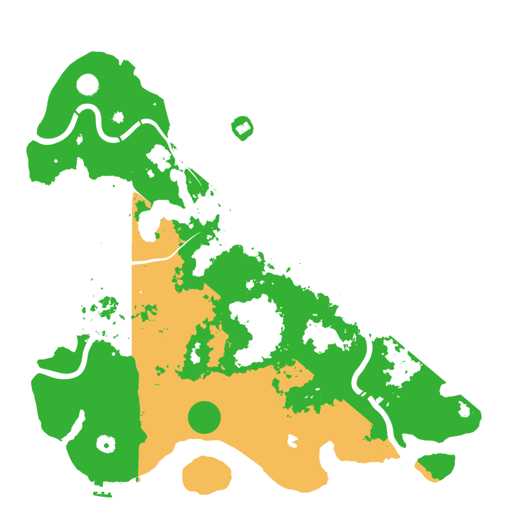 Biome Rust Map: Procedural Map, Size: 4250, Seed: 86315508