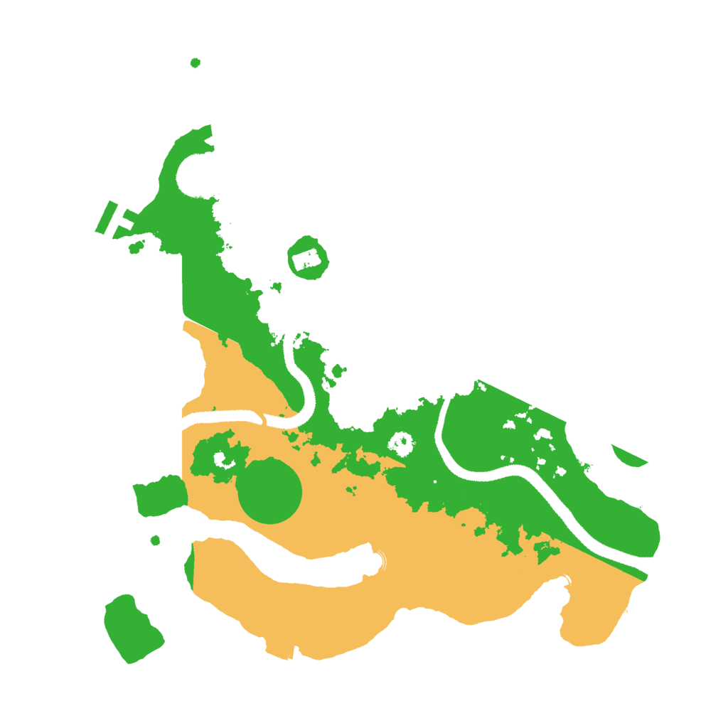 Biome Rust Map: Procedural Map, Size: 3000, Seed: 1467298315