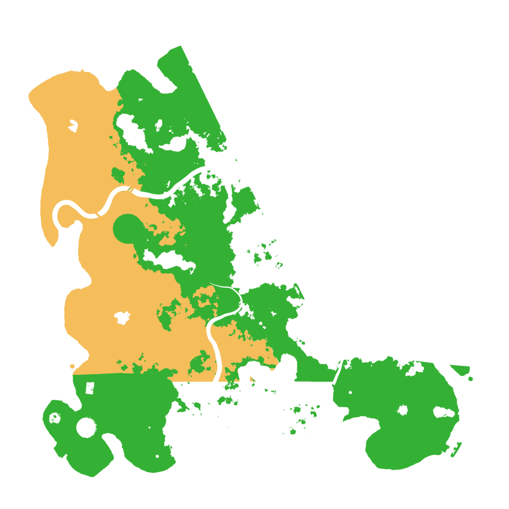Biome Rust Map: Procedural Map, Size: 4500, Seed: 518789361