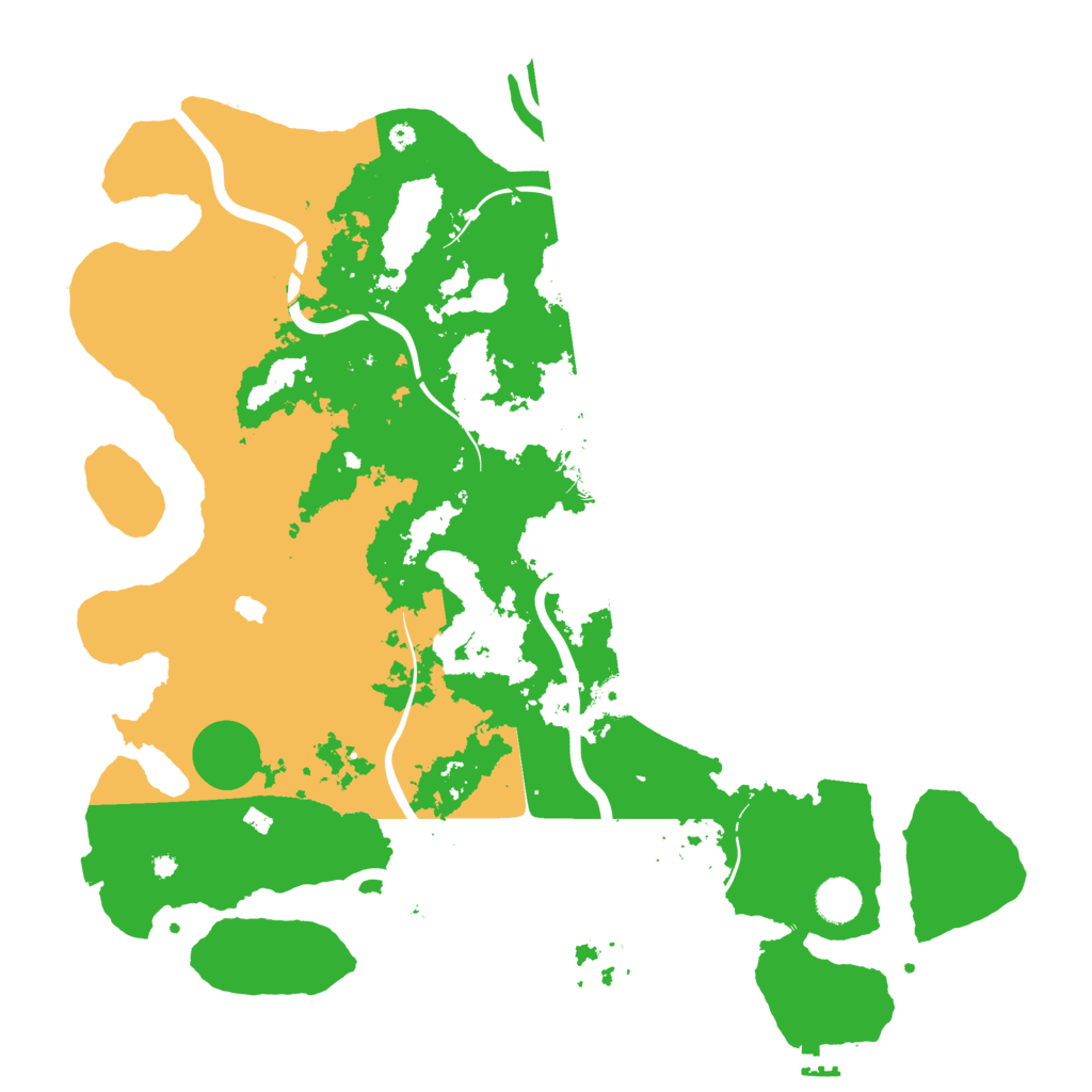 Biome Rust Map: Procedural Map, Size: 4250, Seed: 560239392