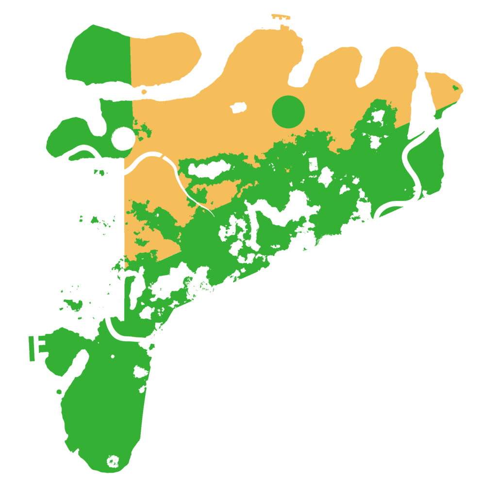 Biome Rust Map: Procedural Map, Size: 4000, Seed: 320608116