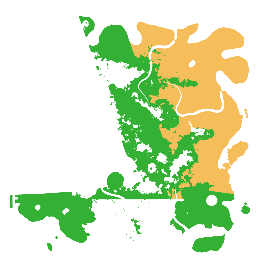 Biome Rust Map: Procedural Map, Size: 4250, Seed: 8955955