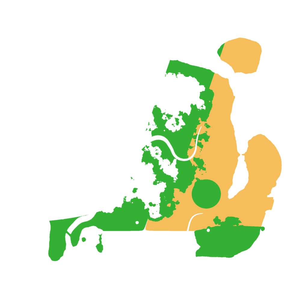 Biome Rust Map: Procedural Map, Size: 2800, Seed: 1034297310