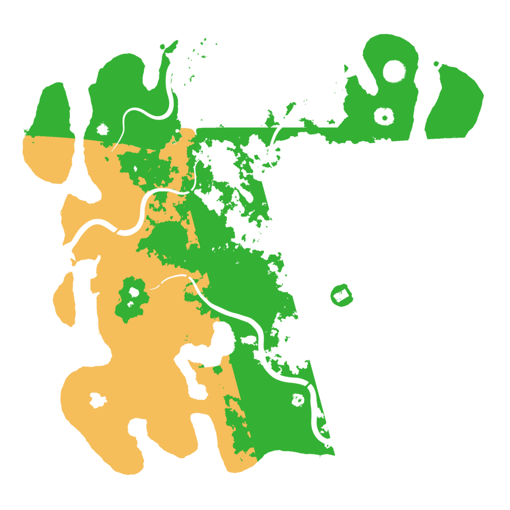 Biome Rust Map: Procedural Map, Size: 4000, Seed: 917582496