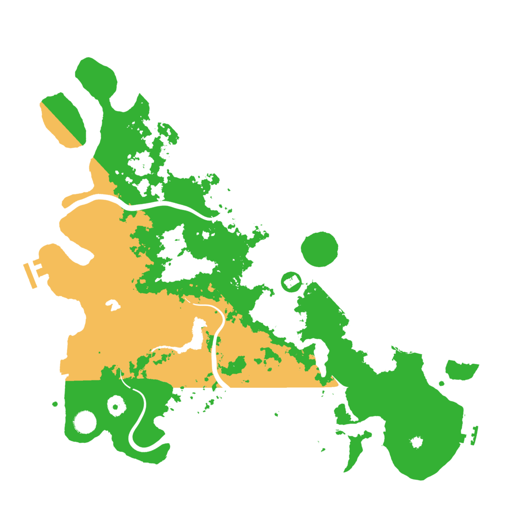 Biome Rust Map: Procedural Map, Size: 4000, Seed: 196268745