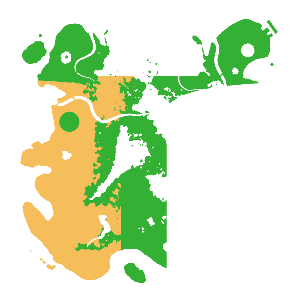 Biome Rust Map: Procedural Map, Size: 4000, Seed: 491751764