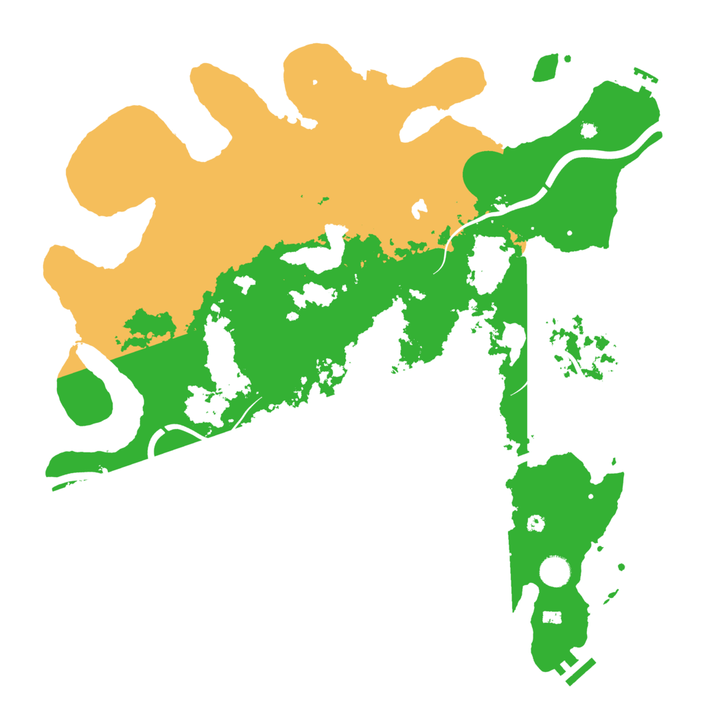 Biome Rust Map: Procedural Map, Size: 4000, Seed: 179378631