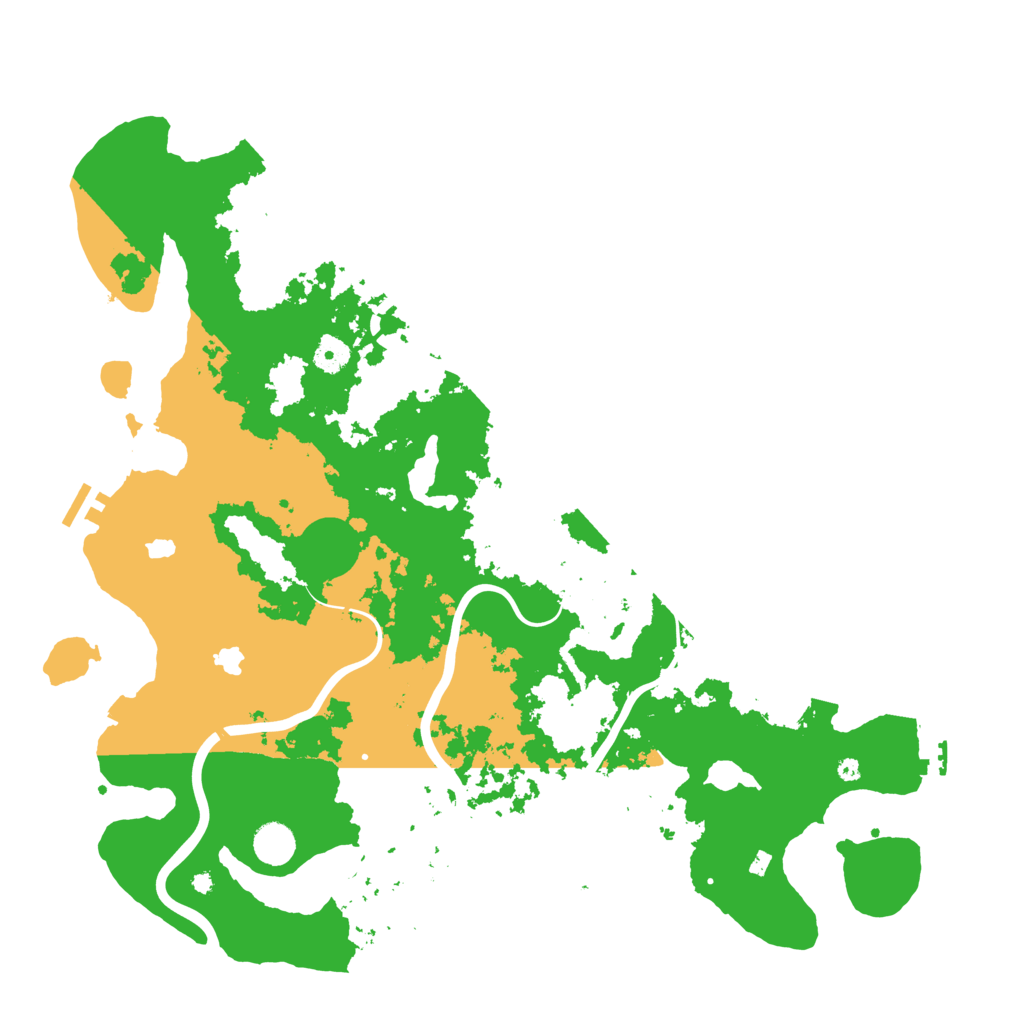 Biome Rust Map: Procedural Map, Size: 4500, Seed: 1590426441