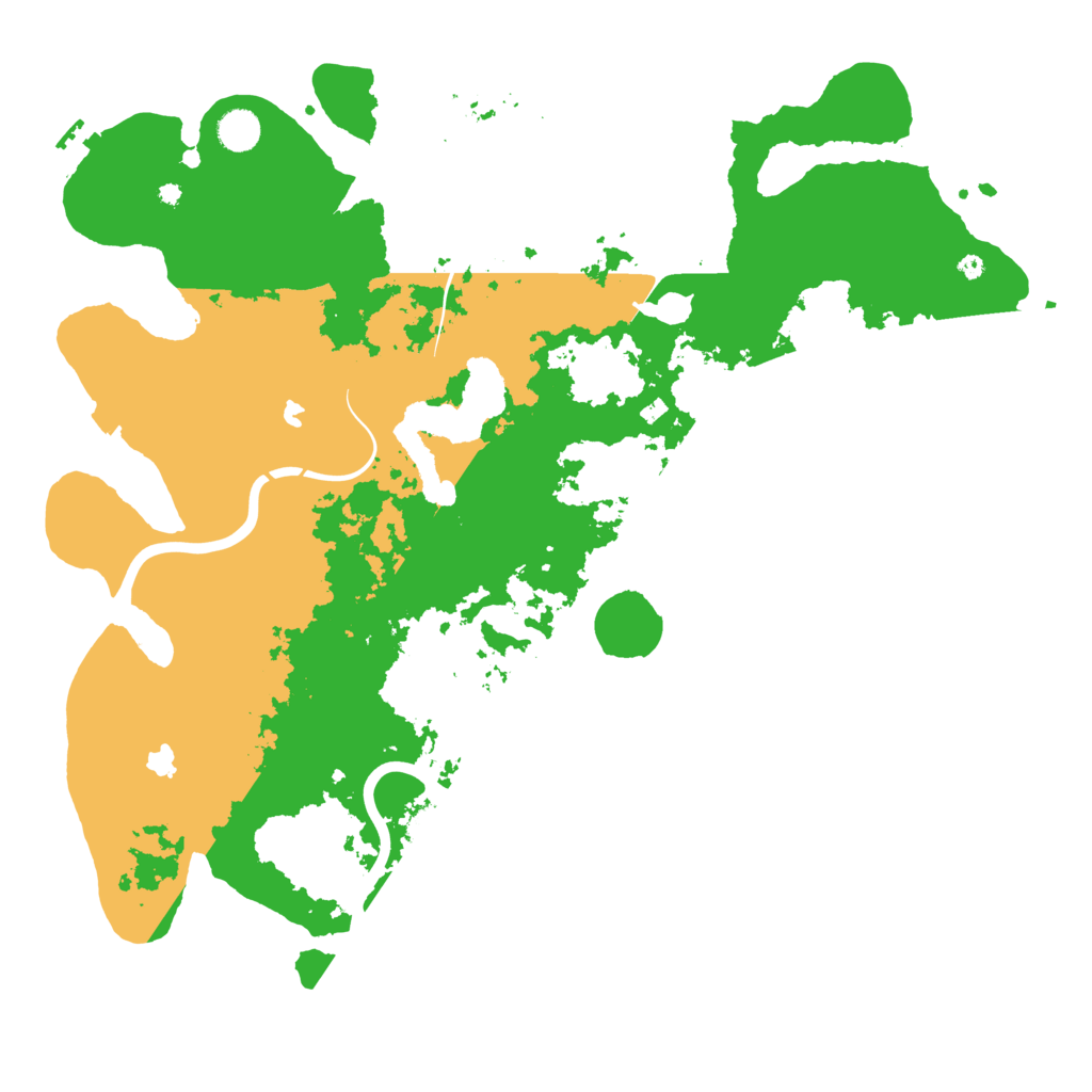 Biome Rust Map: Procedural Map, Size: 4500, Seed: 310879301
