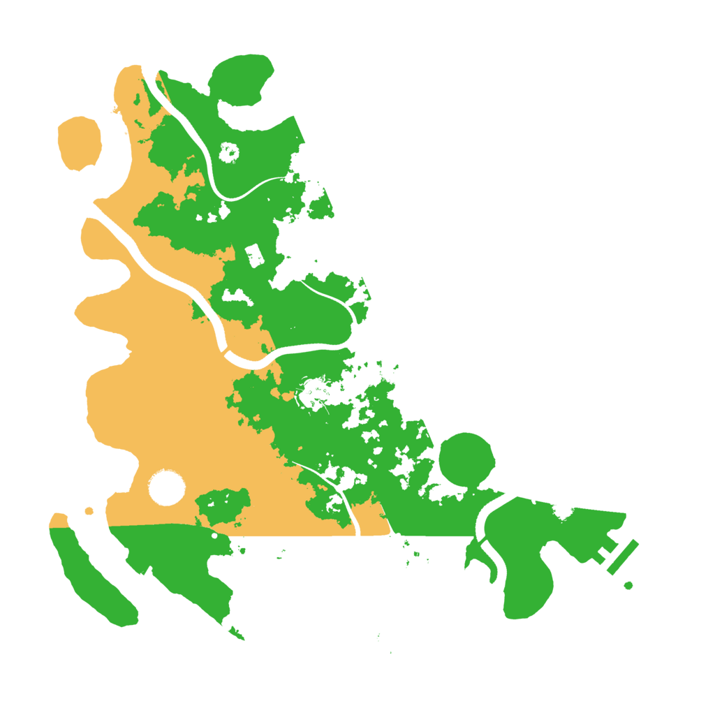 Biome Rust Map: Procedural Map, Size: 3500, Seed: 1674478151