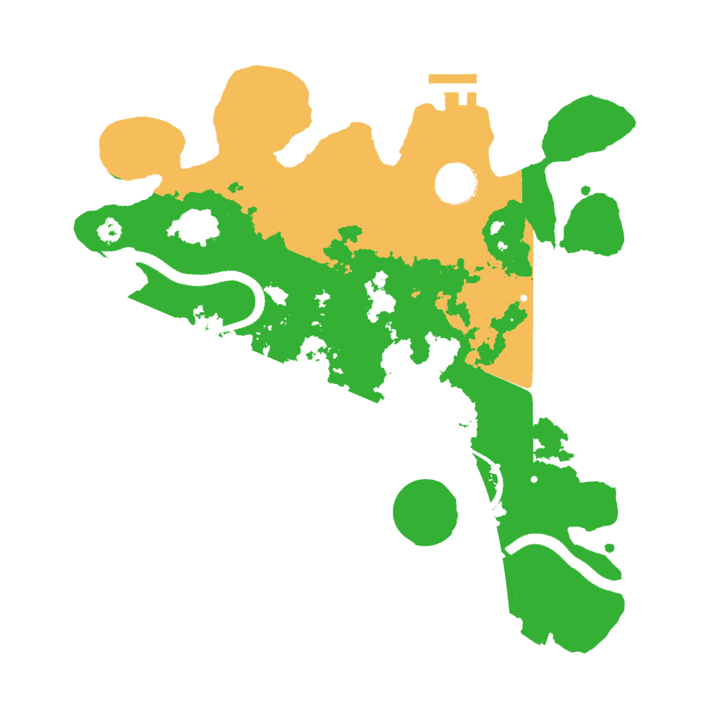 Biome Rust Map: Procedural Map, Size: 3000, Seed: 1108638804