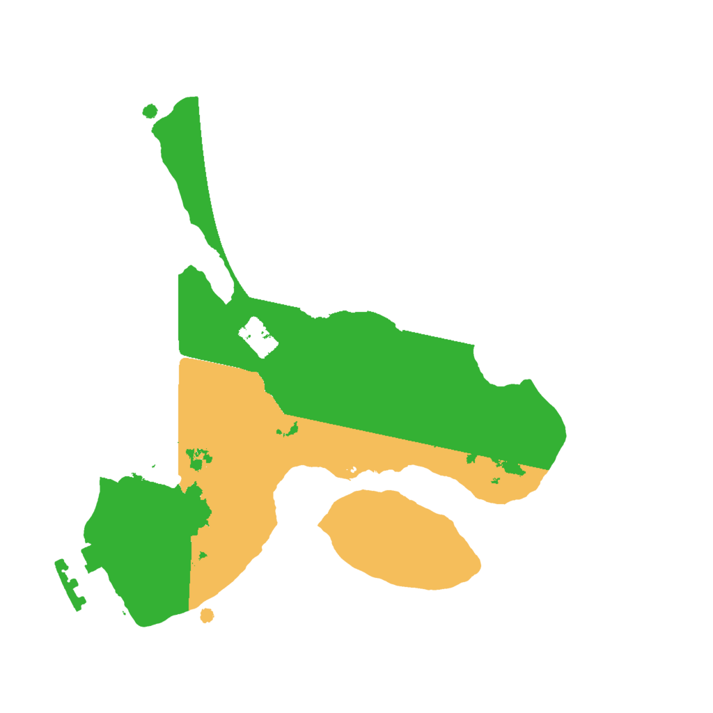 Biome Rust Map: Procedural Map, Size: 2000, Seed: 6767