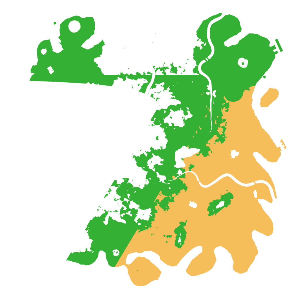 Biome Rust Map: Procedural Map, Size: 4500, Seed: 603818990