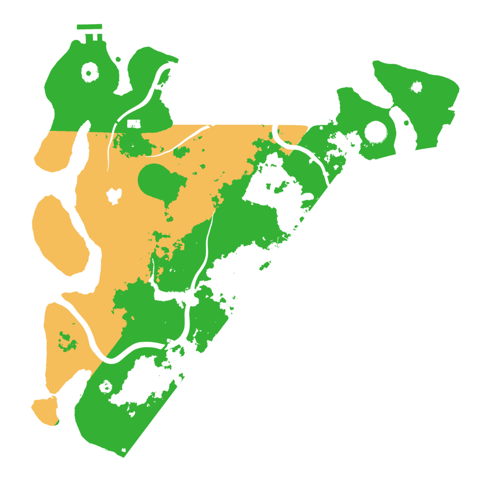 Biome Rust Map: Procedural Map, Size: 4000, Seed: 1011600685