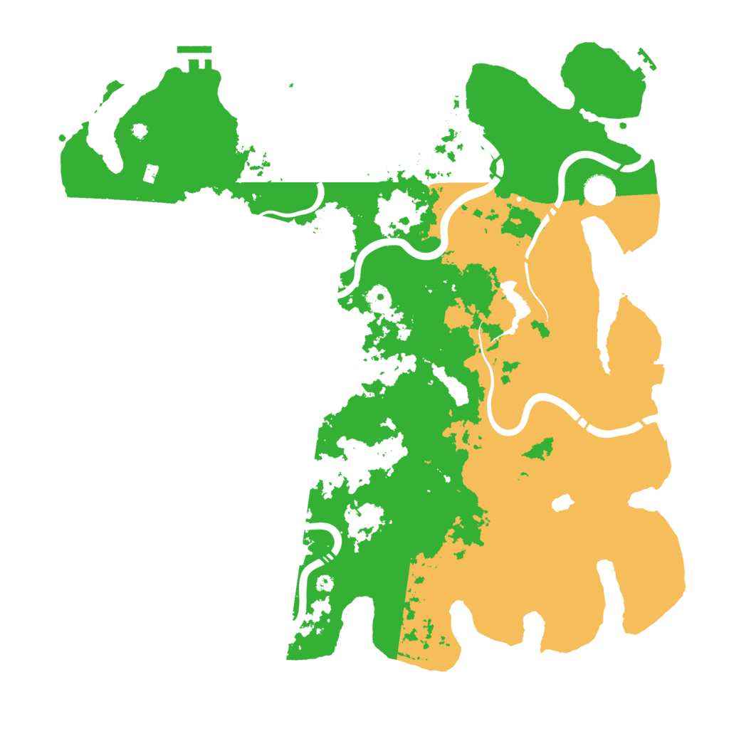 Biome Rust Map: Procedural Map, Size: 4250, Seed: 692732099