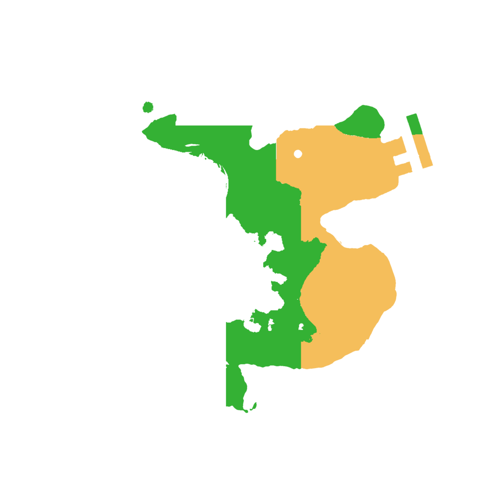 Biome Rust Map: Procedural Map, Size: 1850, Seed: 684402247