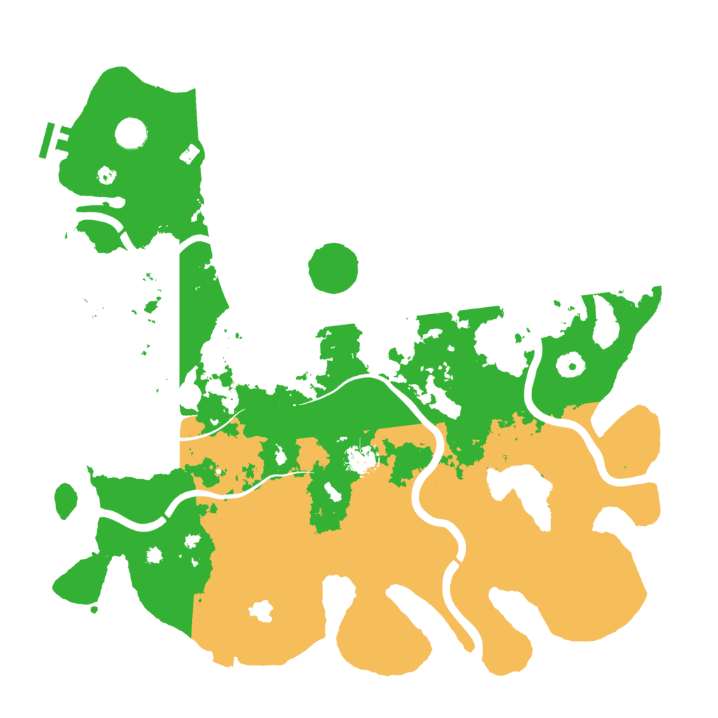 Biome Rust Map: Procedural Map, Size: 4000, Seed: 20250322