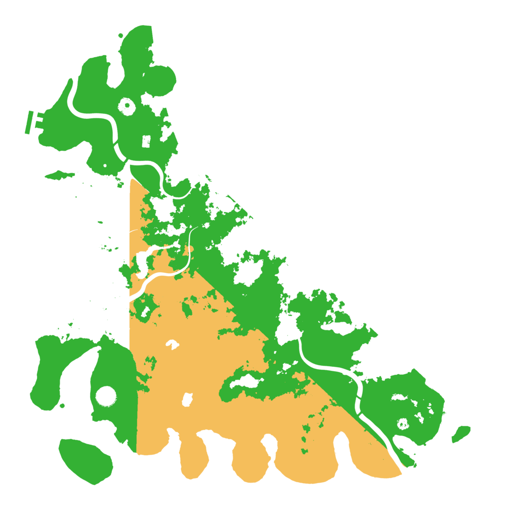 Biome Rust Map: Procedural Map, Size: 4500, Seed: 32367277