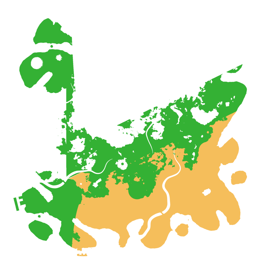 Biome Rust Map: Procedural Map, Size: 4000, Seed: 1699485556