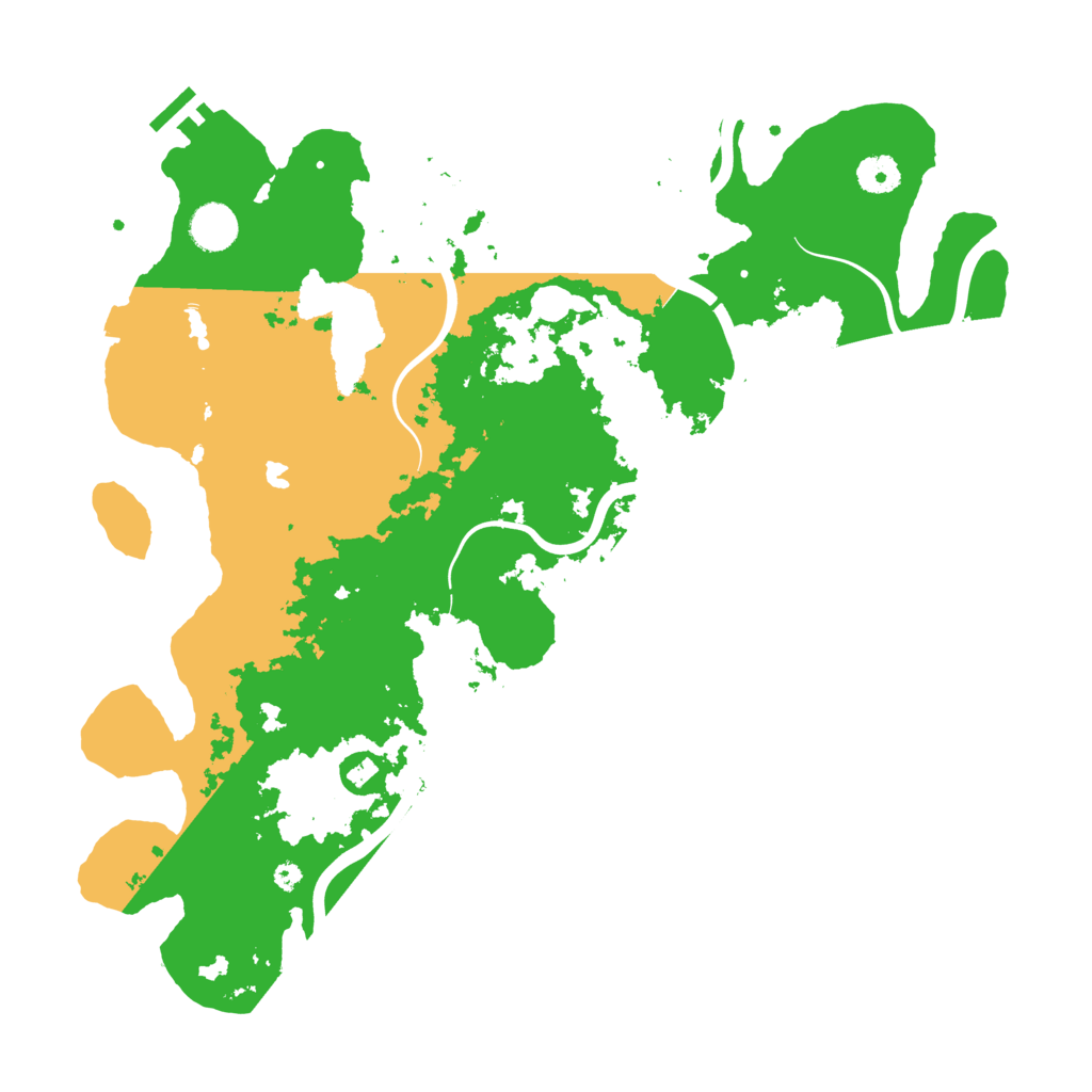 Biome Rust Map: Procedural Map, Size: 4000, Seed: 191719534