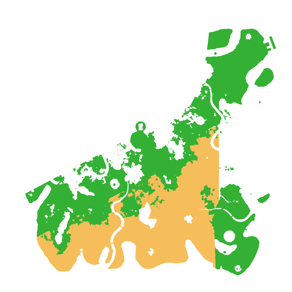 Biome Rust Map: Procedural Map, Size: 4500, Seed: 1403983594