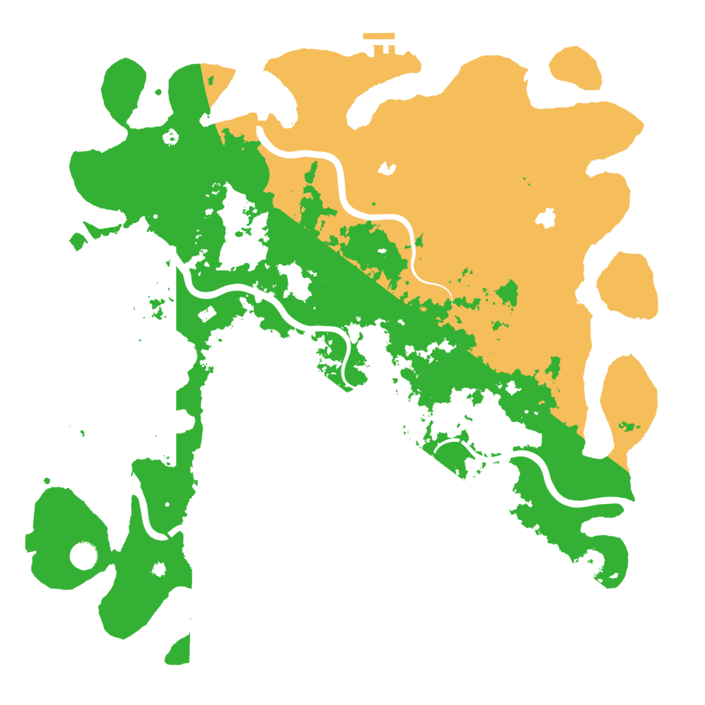 Biome Rust Map: Procedural Map, Size: 4500, Seed: 780957003