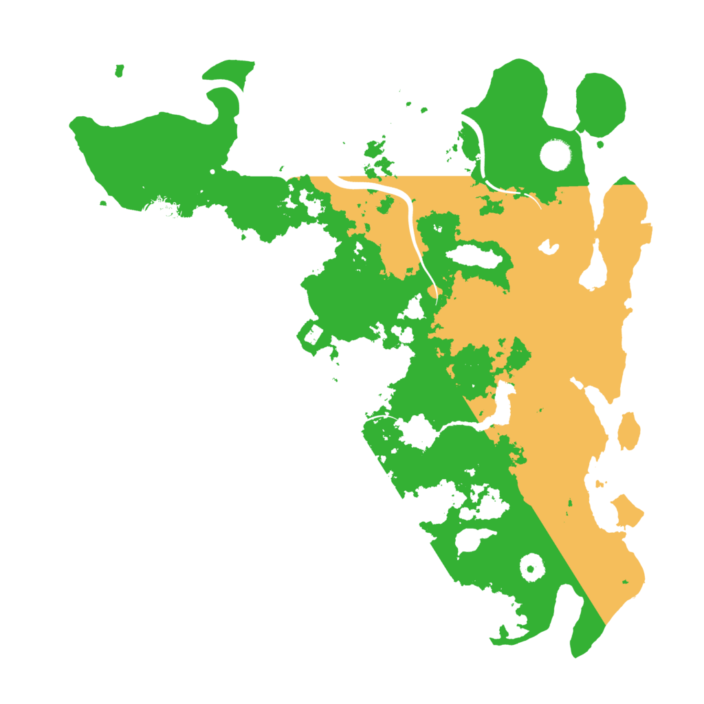 Biome Rust Map: Procedural Map, Size: 4000, Seed: 838346762