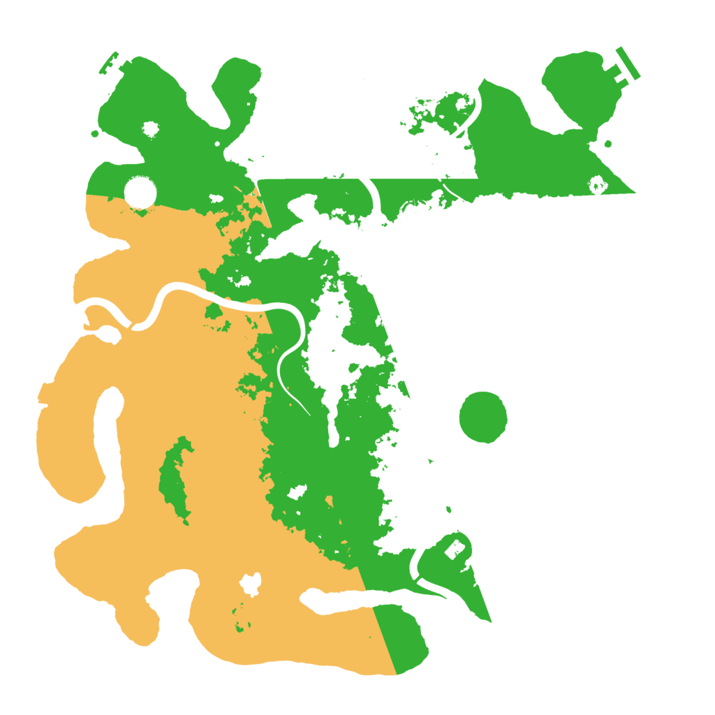 Biome Rust Map: Procedural Map, Size: 4000, Seed: 904420904