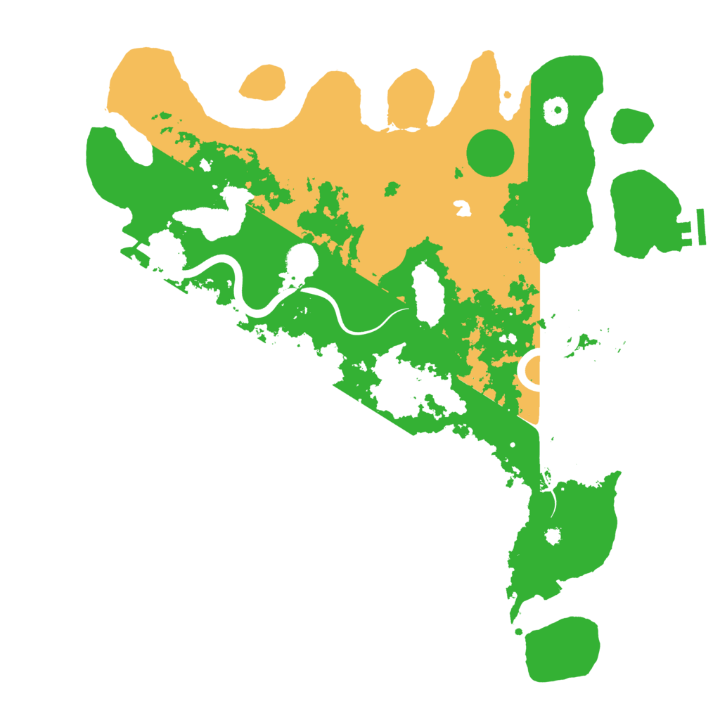 Biome Rust Map: Procedural Map, Size: 4000, Seed: 1152026