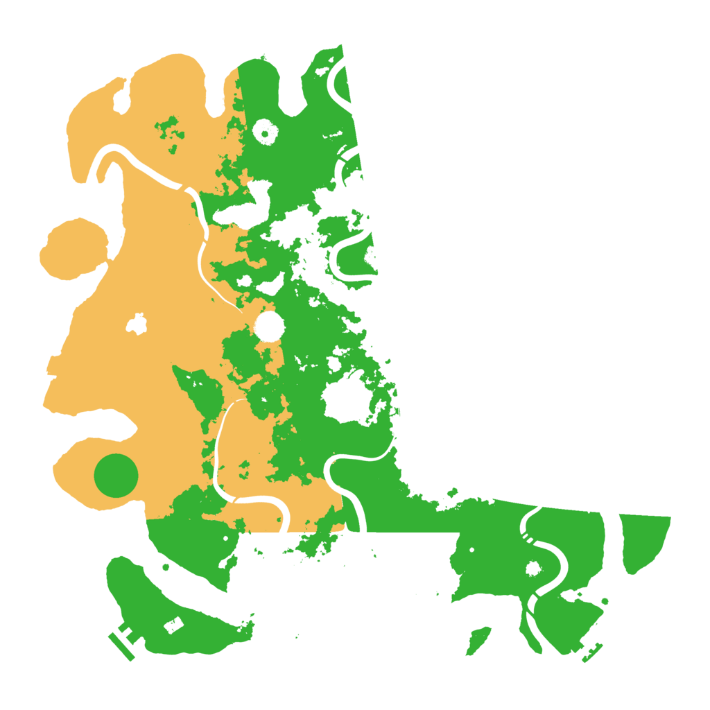 Biome Rust Map: Procedural Map, Size: 4250, Seed: 458266