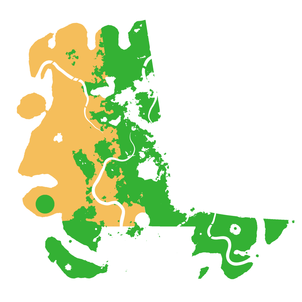 Biome Rust Map: Procedural Map, Size: 4250, Seed: 458266