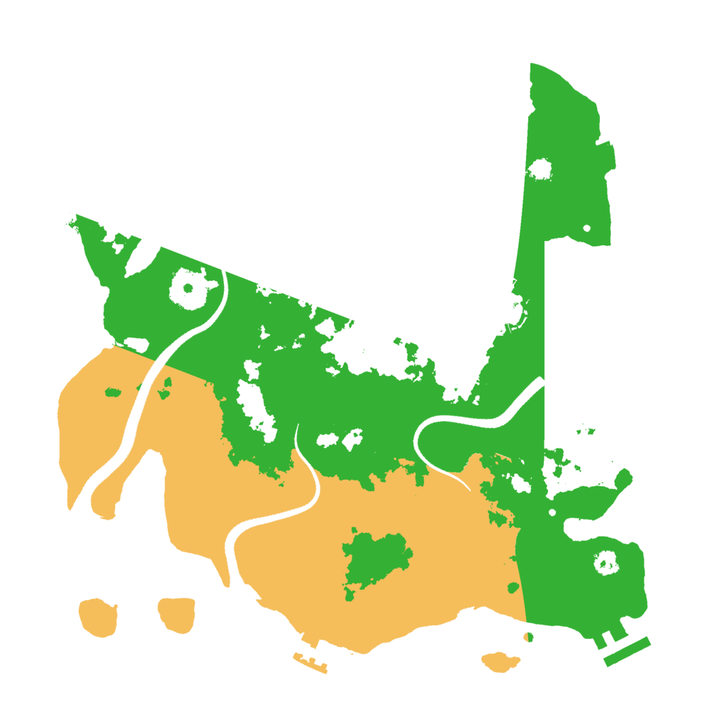 Biome Rust Map: Procedural Map, Size: 2978, Seed: 1338981145