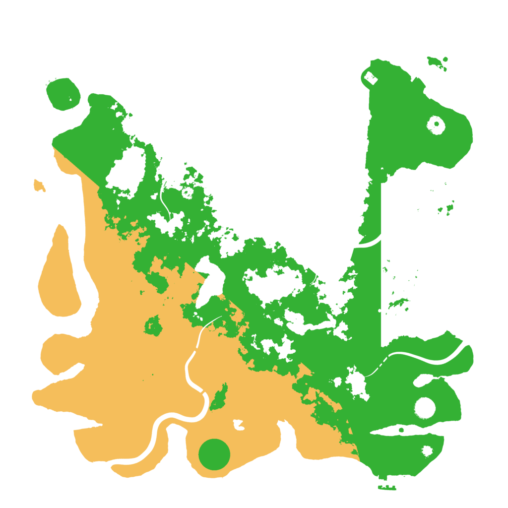 Biome Rust Map: Procedural Map, Size: 4250, Seed: 27535