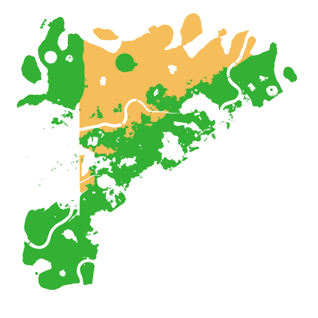 Biome Rust Map: Procedural Map, Size: 4500, Seed: 1973957001