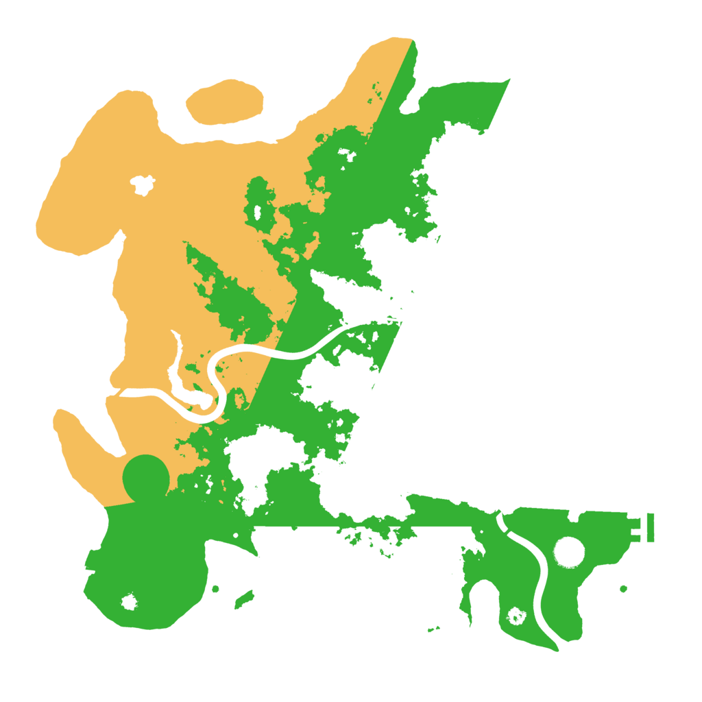 Biome Rust Map: Procedural Map, Size: 4000, Seed: 394202277