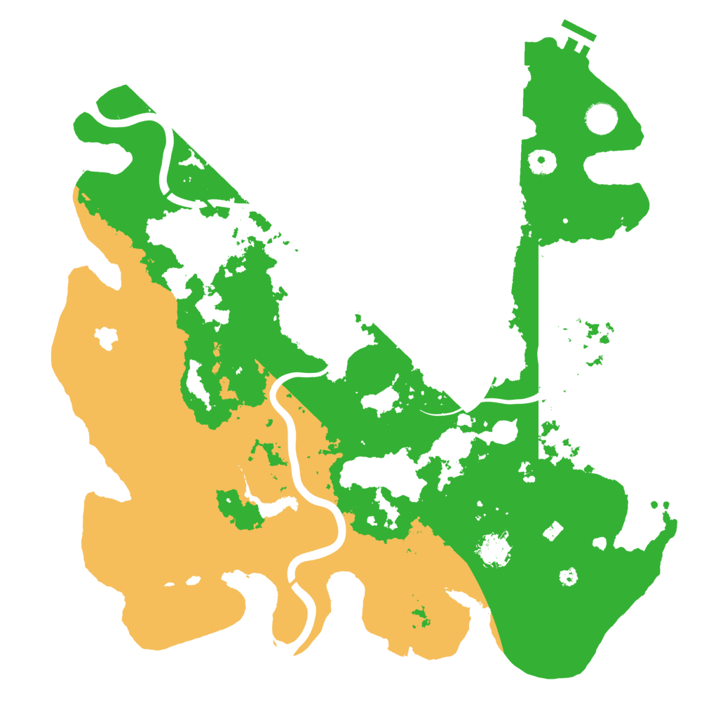 Biome Rust Map: Procedural Map, Size: 4000, Seed: 1421234739